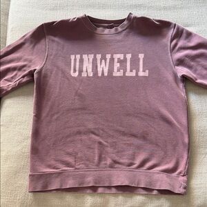 Call Her Daddy Pink 'UNWELL' Crewneck